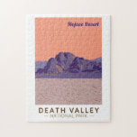 Puzzle Death Valley National Park Mojave Desert Travel<br><div class="desc">Design vectoriel de Death Valley. Le parc est connu pour Titus Canyon, avec une ville fantôme et des rochers colorés, et les salines du bassin de Badwater, point le plus bas de l'Amérique du Nord.</div>