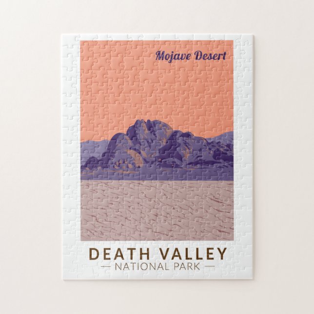 Puzzle Death Valley National Park Mojave Desert Travel (Vertical)