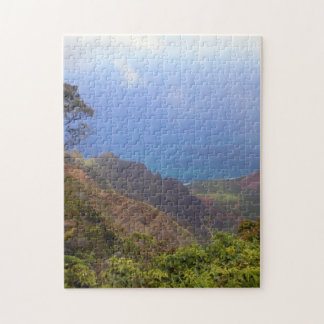 Puzzle Debout près du sommet de la montagne