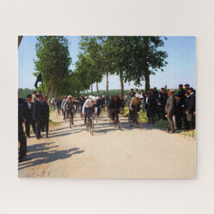 Puzzle Début de la première Tour de France vers 1903 en c