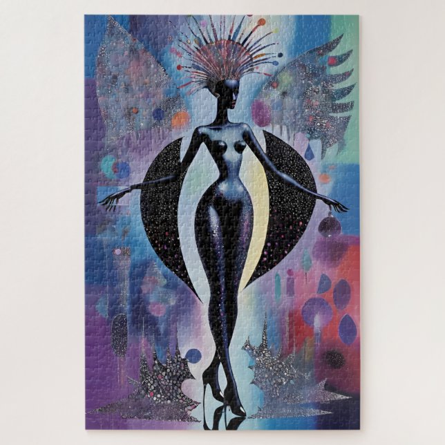 Puzzle Deco Dreaming - Ken Gage Art (Vertical)