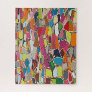 Puzzle Déco géométrique moderne Jigsaw Puzzl multicolore
