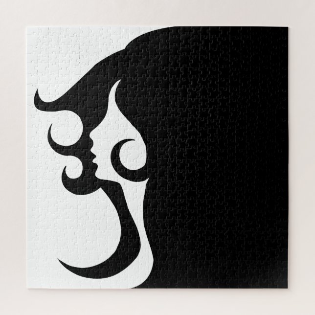 Puzzle Deco mod woman (Vertical)