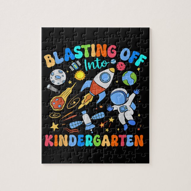Puzzle Décollage en maternelle, retour à l'école (Vertical)