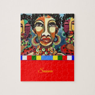 Puzzle décoratif africain