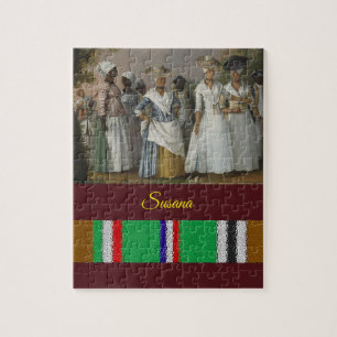 Puzzle décoratif africain