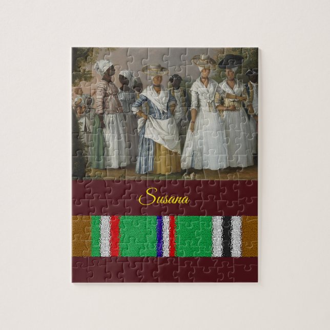 Puzzle décoratif africain (Vertical)