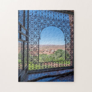 Puzzle Décoration de fenêtre ornée