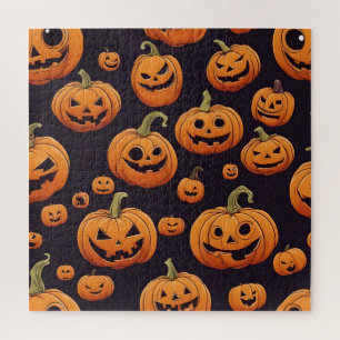 Puzzle décoration d'halloween