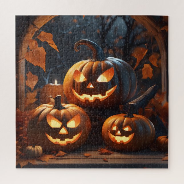 Puzzle décoration d'halloween (Vertical)