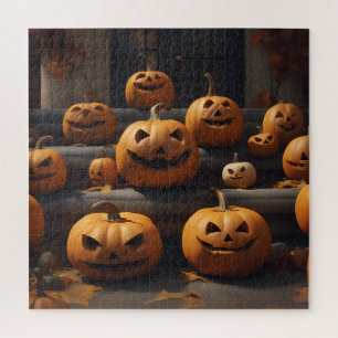 Puzzle décoration d'halloween