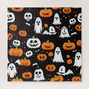 Puzzle décoration d'halloween