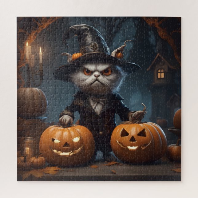 Puzzle décoration Halloween (Vertical)