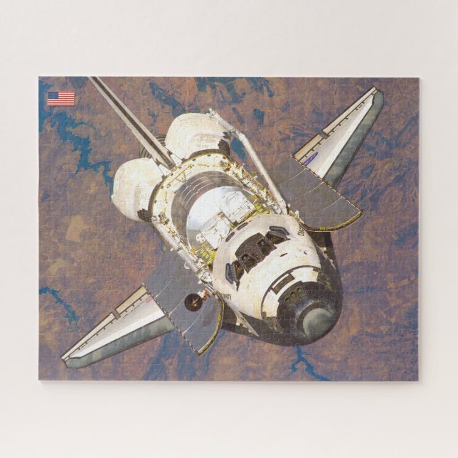 Puzzle DÉCOUVERTE D'UNE NAVETTE SPATIALE AMÉRICAINE (16x2 (Horizontal)