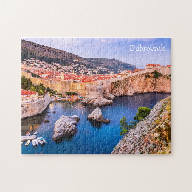 Puzzle Découvrez la beauté historique de Dubrovnik (Horizontal)