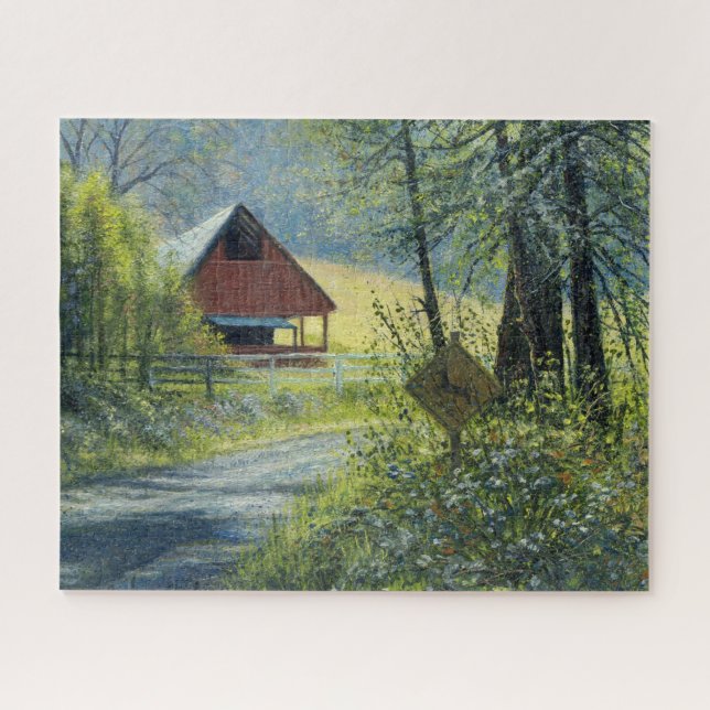 Puzzle "Deer Crossing" (Horizontal)