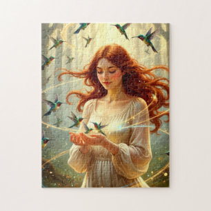 Puzzle Déesse colibri