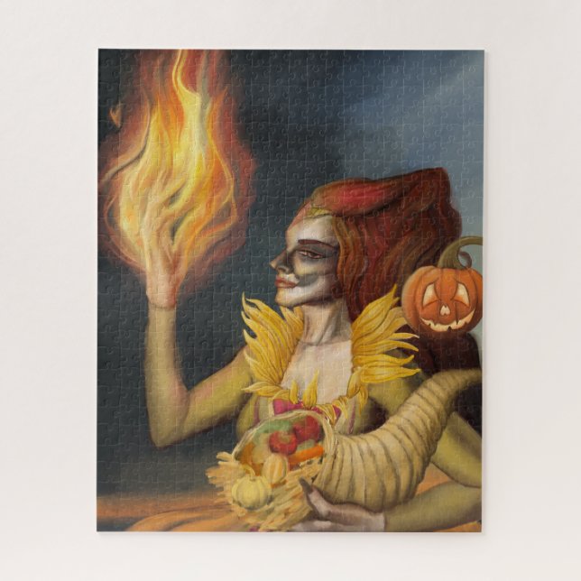 Puzzle Déesse d'automne (Vertical)