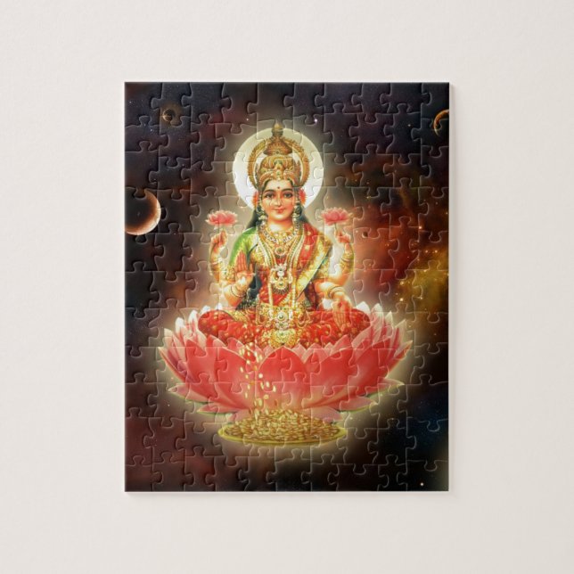 Puzzle Déesse de Maa Maha Lakshmi Devi Laxmi de la (Vertical)