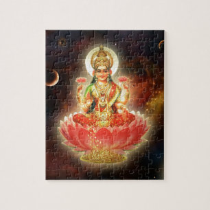 PUZZLE DÉESSE INDIENNE DE MAA MAHALAXMI DEVI DE LA