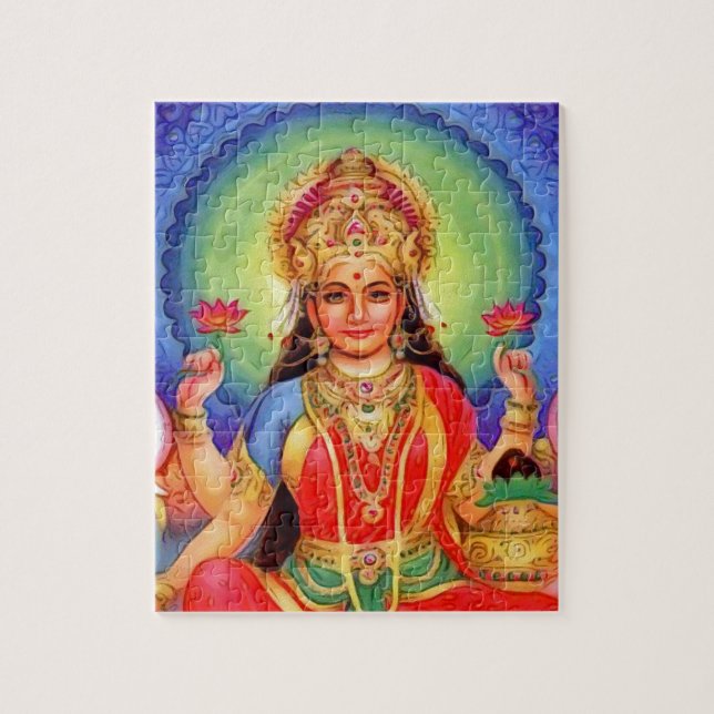 Puzzle Déesse indoue Lakshmi Maa (Vertical)