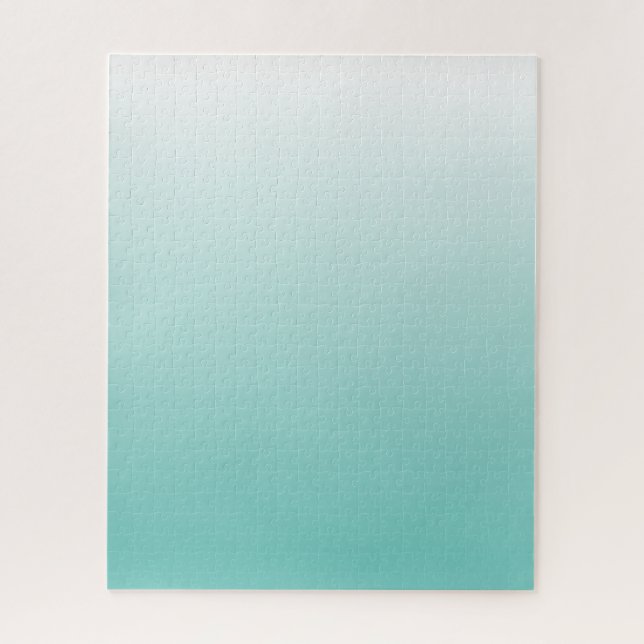 Puzzle Défendre l'ombre de dégradé Turquoise (Vertical)