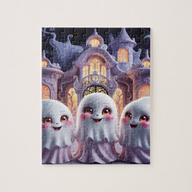 Puzzle Défi Jigsaw de la maison hantée (Vertical)
