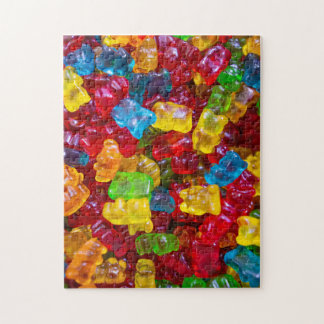 Puzzle Défi Rainbow Gummy Bear Candy Photo