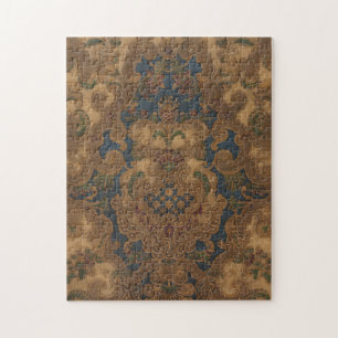 Puzzle Défilement doré en cuir Faux