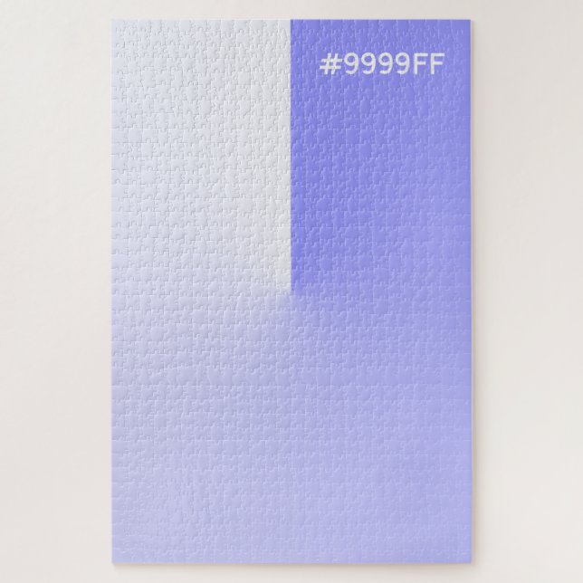 Puzzle Dégradé de blanc et de lilas ombré Difficile (Vertical)