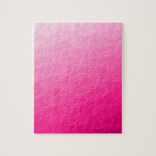 Puzzle Dégradé rose chaud Motif de maille géométrique