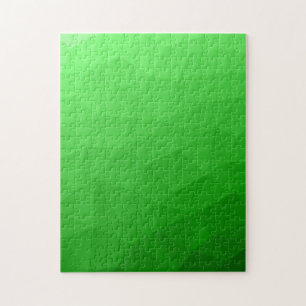 Puzzle Dégradé vert motif en maille géométrique Triangle