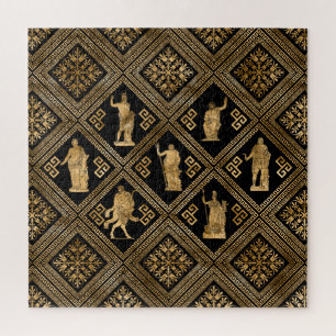 Puzzle Déités grecques et méandre ornement clé