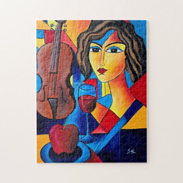 Puzzle Déjeuner avec des Couleurs (Vertical)