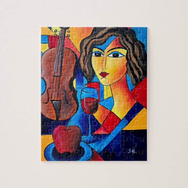 Puzzle Déjeuner avec des Couleurs (Vertical)