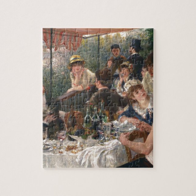 Puzzle Déjeuner de la fête nautique - Renoir (Vertical)