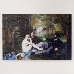 Puzzle Déjeuner sur l'herbe, Manet