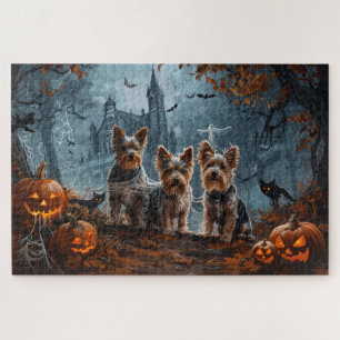 Puzzle Délice de chien de la nuit d'Halloween pour Terrie