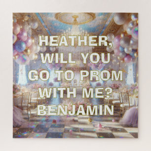 Puzzle Demande romantique pour le bal   Va au bal avec mo