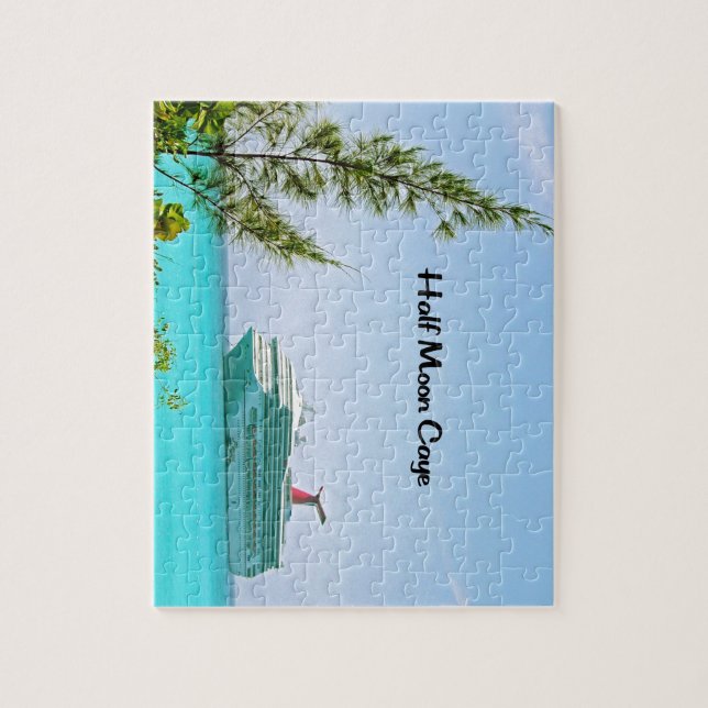 Puzzle Demi-lune Caye Bahamas (Vertical)