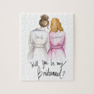 Puzzle Demoiselle d'honneur ? La jeune mariée DK Bl de