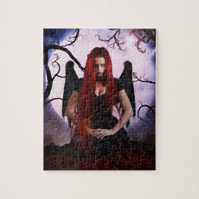 Puzzle Demon Femme De La Nuit (Vertical)