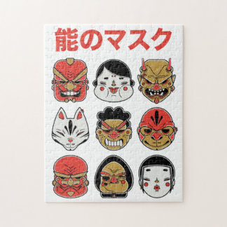 Puzzle Demon japonais folklorique et fête de Kitsune