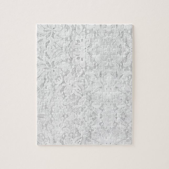 Puzzle Dentelle blanche tombante (Vertical)