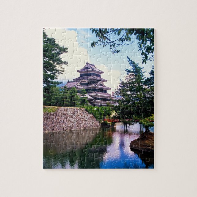Puzzle denteux de château de Matsumoto (Vertical)