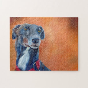 Puzzle denteux de lévrier (a397)