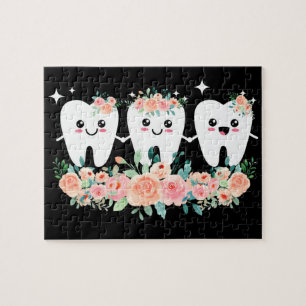 Puzzle Dentiste Dental Assistant Oral Hygiéniste Jiges de
