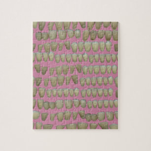 PUZZLE DENTISTE DENTISTES ORTHODONTIQUES BOUCHE DE DENTS 