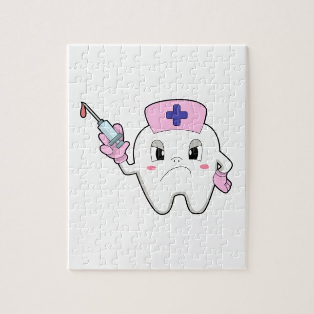 Puzzle Dents comme infirmière avec seringue.PNG (Vertical)