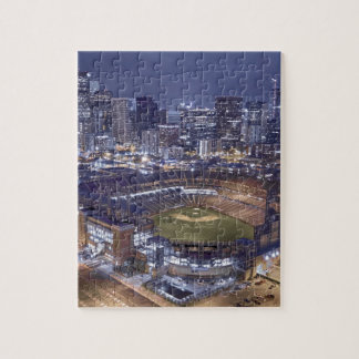 Puzzle Denver City Skyline et Coors Field la nuit
